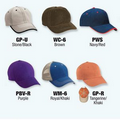 6 Panel Caps Variety Sample Pack (6 Pieces)